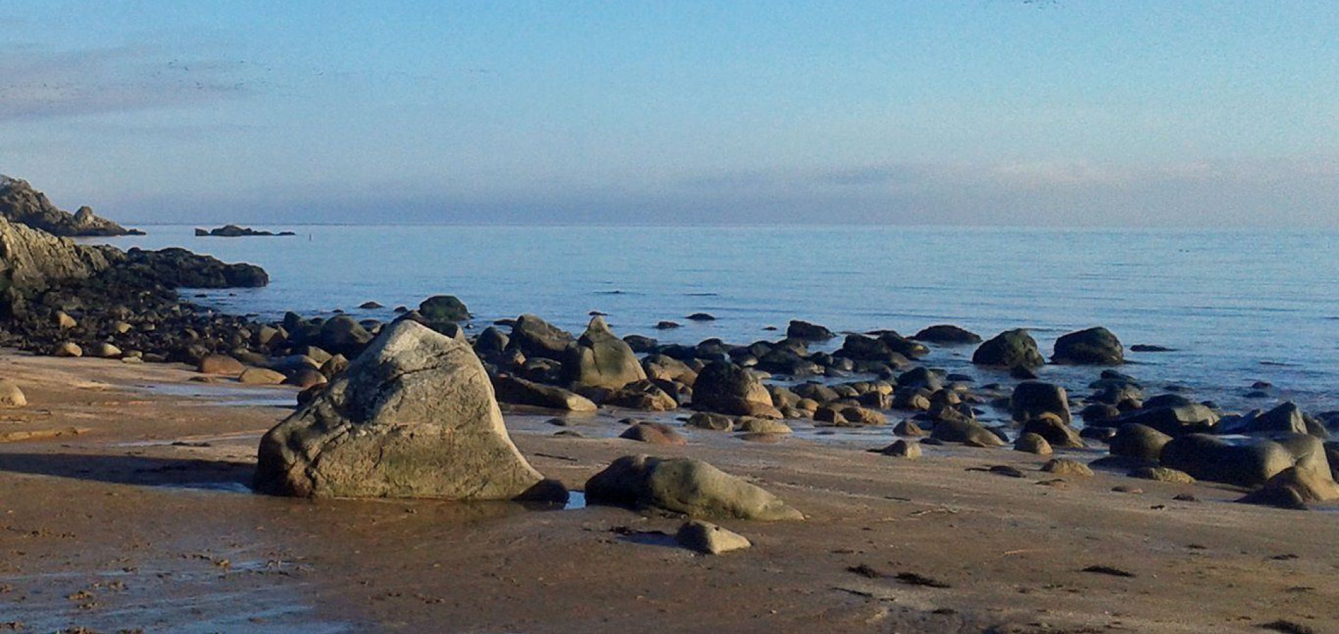 Solway Coast beaches near Kirkennan Estate Holiday Cottages in Dumfries and Galloway